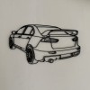 Tranh treo tường Silhouette Mitsubishi Lancer Evolution X - Thumbnail 1