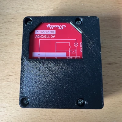 Giá đỡ Shelly 1PM Plus (holder) dùng vít thường