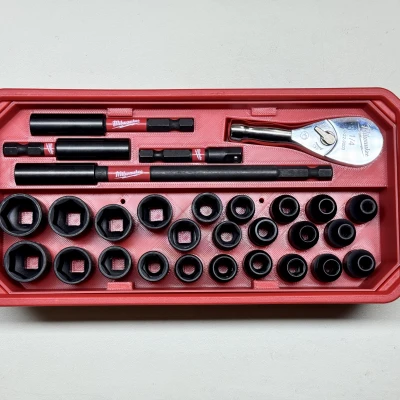 Khay insert Packout Organizer cho bộ mini socket 1/4” (SAE/Metric)