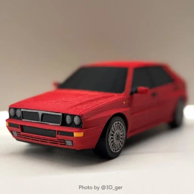 Lancia Delta HF Integrale Evoluzione 2 Kit Card (1:24) - License thương mại