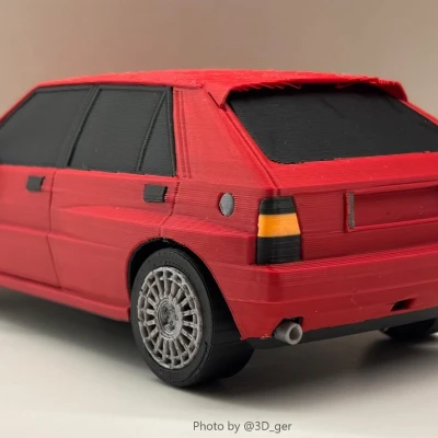 Lancia Delta HF Integrale Evoluzione 2 Kit Card (1:24) - License thương mại