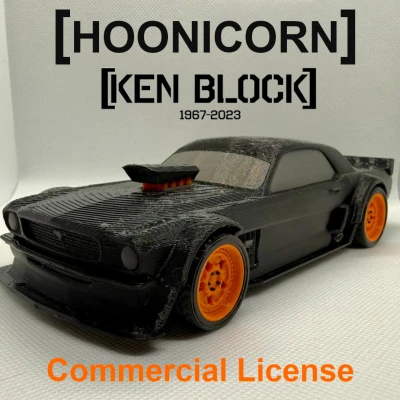 Ford Mustang HOONICORN - License Thương Mại (tỉ lệ 1:24)