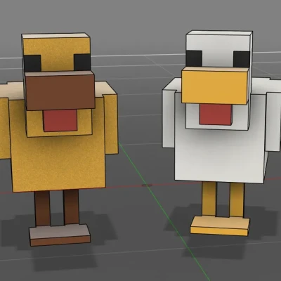 Gà Minecraft (Minecraft Chicken)