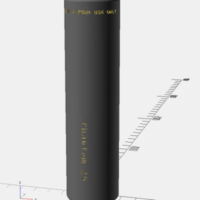 Phantom 177, 22 và 25 Caliber Airgun Moderator