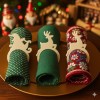 Vòng Giữ Khăn Ăn Giáng Sinh 3D – Santa Sleigh Napkin Rings - Thumbnail 5