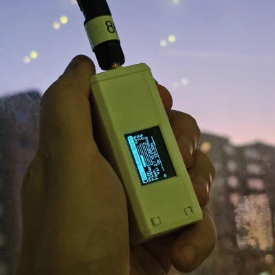 Case compact pin 18650 cho Heltec V4 (Heltec Lora32 V4)