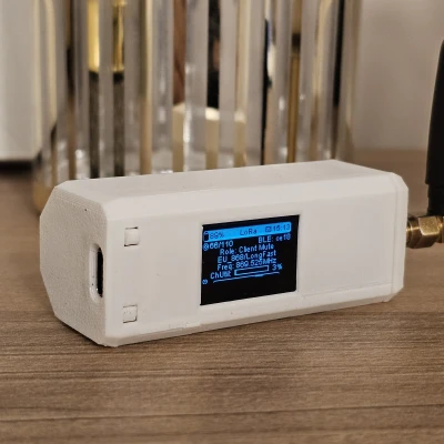 Case compact pin 18650 cho Heltec V4 (Heltec Lora32 V4)