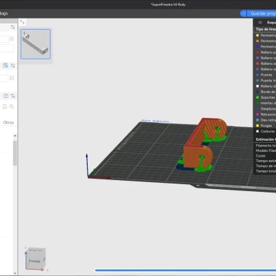 Giá đỡ cho bộ cuốn dây rèm (Soporte para recogedor de persianas)