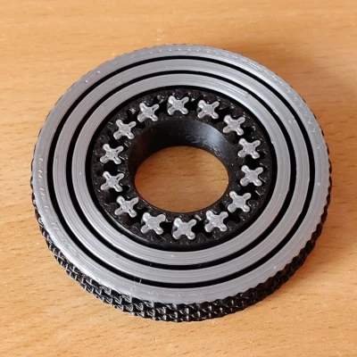 Gyro Gear Fidget – Vòng bánh răng hành tinh + gimbal print-in-place