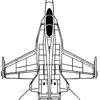 Tranh treo tường F-18 (F-18 Wall Art)