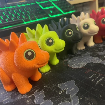 Stegosaurus Nhỏ Xinh – STEGGIE (cartoon, noAMS)