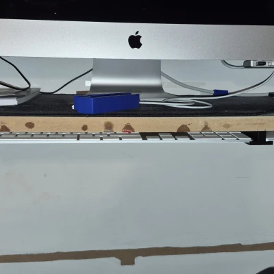 Giá đỡ gắn dưới bàn low profile cho Apple Magic Keyboard & Track Pad