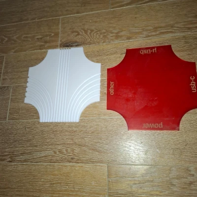 Bộ sắp xếp cáp cho trạm sạc (cable organiser for charging stations)