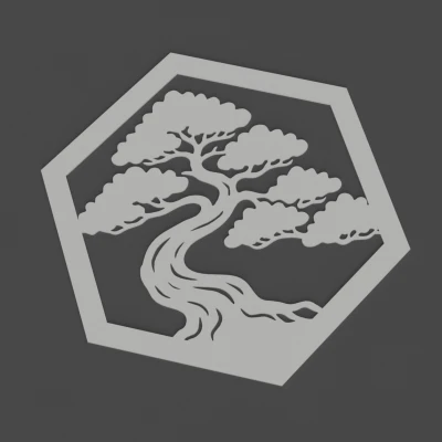 Tranh treo tường Bonsai (Bonsai Wall Art)