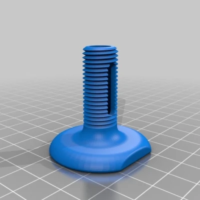 Hi-hat clutch (ngàm kẹp hi-hat) in 3D