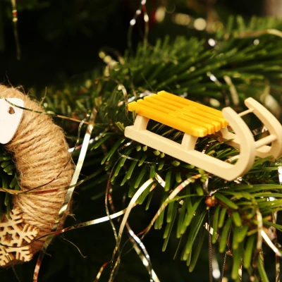 Đồ trang trí xe trượt tuyết (Snow sled ornament)