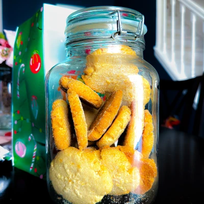 Khuôn dập bánh quy bông tuyết (Snowflake Cookie Stamp)