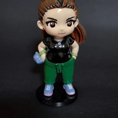 Búp bê phong cách cartoon (muñeca estilo cartoon)