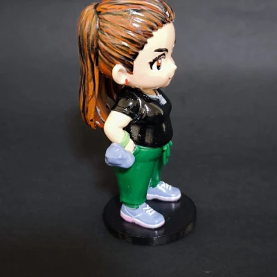 Búp bê phong cách cartoon (muñeca estilo cartoon)