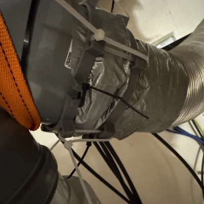 Vòng giữ & khớp nối ống (dùng cable tie) / Pipe Joint Retainer