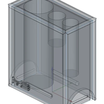 Batteriebox - File Freecad - chỉnh tham số qua Spreadsheet
