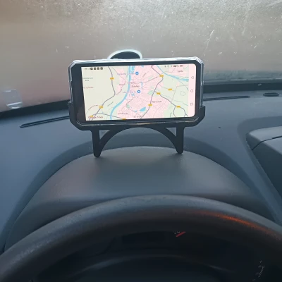 Giá đỡ xe cho Ulefone Armor 28 (ốp TPU) xoay ngang/dọc, gồm bản Brodit