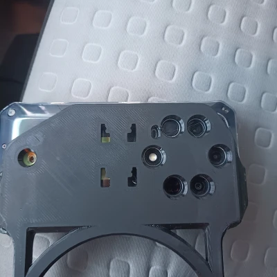 Giá đỡ xe cho Ulefone Armor 28 (ốp TPU) xoay ngang/dọc, gồm bản Brodit