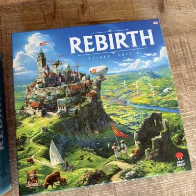Insert cho board game Rebirth (bản NL)