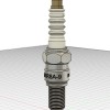 Bugi (spark plug / bougie) LMAR8A-9 kích thước thật - Thumbnail 2