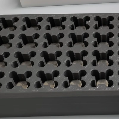 Giá tách hạt từ cho PCR strip (PCR strip magnetic separation rack)