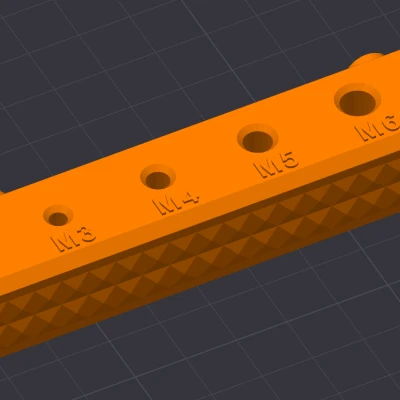 Kuepper Küpper: Giá treo taro M2–M8 cho pegboard