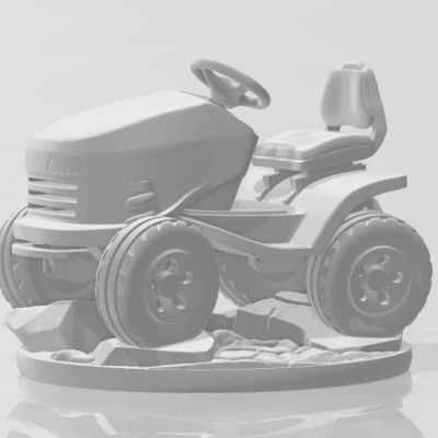 crashderby_tondeuse – Máy cắt cỏ mini thi đấu