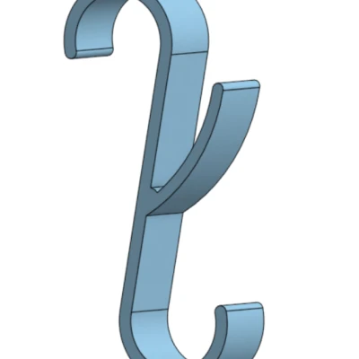 Hanging double hook v3 – Móc treo đôi kẹp radiator