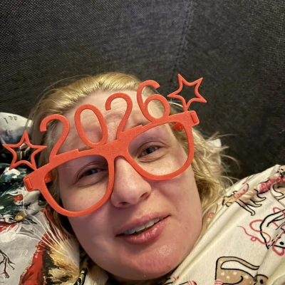 Kính Happy New Year 2026 (3D Print)