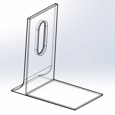 Chặn Sách Cứng Cáp (Bookend/Book Holder/Stop) – Thiết Kế Kết Cấu