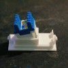 Adapter faceplate in 3D cho RJ45 keystone jack chuẩn, hợp Anchor Roma Plus - Thumbnail 4
