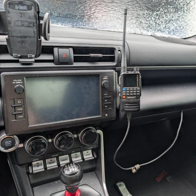 Ngàm cứng BRZ/GR86 [v2] cho Walkie-Talkie + AiM Solo2/Solo2DL