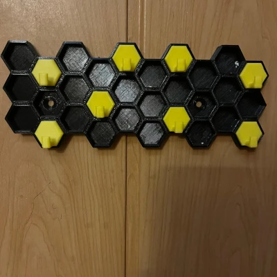 Móc Treo Chìa Khóa Tổ Ong Lắp Ghép (Modular Honeycomb Key Holder)