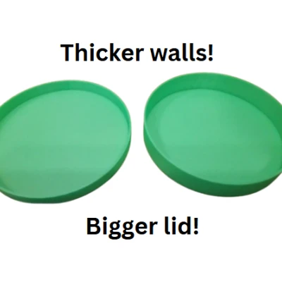 Petri dish 120mm bản cải tiến