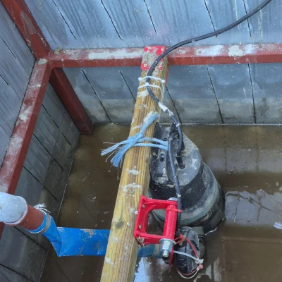 Giá đỡ giữ phao cho máy bơm chìm (Submersible pump float holder)