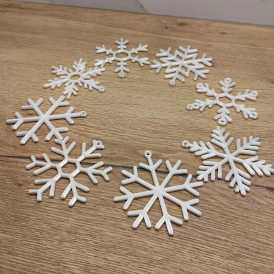 Ornament Bông Tuyết (Snowflake ornaments)