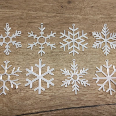 Ornament Bông Tuyết (Snowflake ornaments)