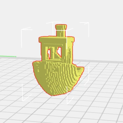 Voxel Benchy (ĐÃ TESTED)