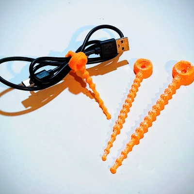 Dây Rút Cáp Cao Su Tái Sử Dụng (Reusable Rubber Cable Tie)