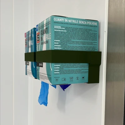 Giá treo tường nhả hộp găng tay lab full size