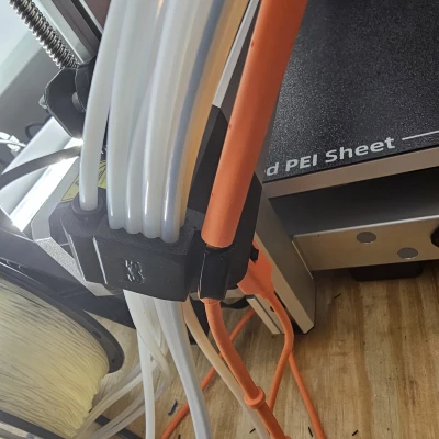 Bộ dẫn filament 8 màu cho Kobra 3 (max)