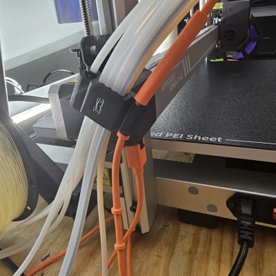 Bộ dẫn filament 8 màu cho Kobra 3 (max)