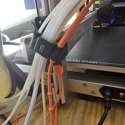 Bộ dẫn filament 8 màu cho Kobra 3 (max)