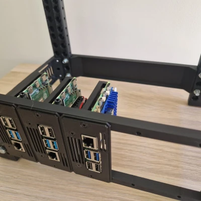 Gá đỡ 2U cho Raspberry Pi