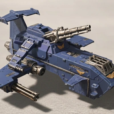 Space gunship – Phi thuyền chiến không gian (miniature)